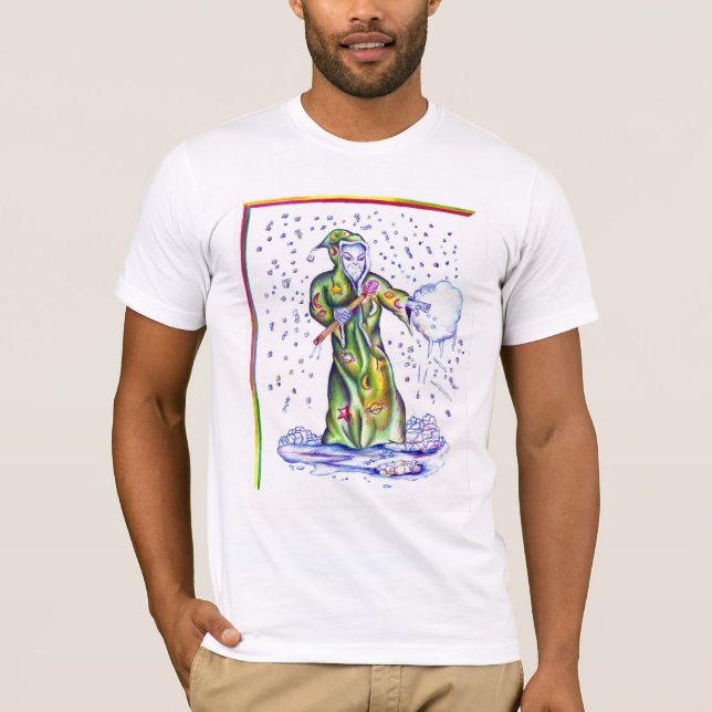 T-SHIRT TEE - SHIRT DE MAGICIEN DE GLACE (Devant)