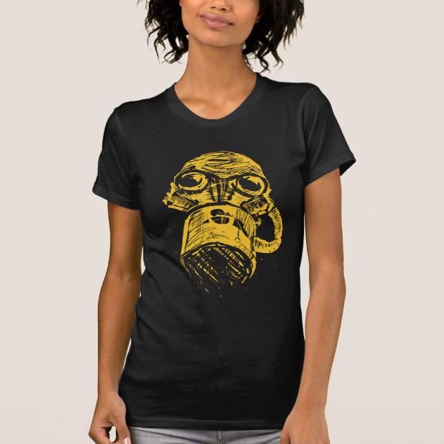 T-shirt Tee - shirt de masque de gaz (Devant)