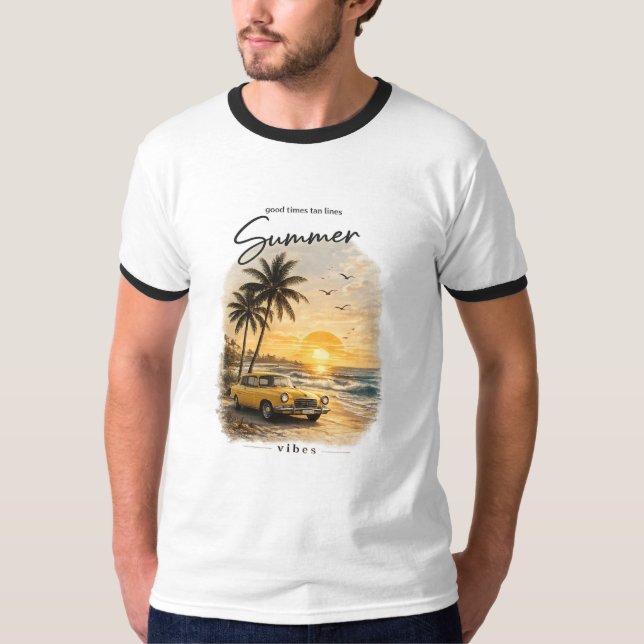 T-shirt Tee-shirt de mode élégant (Devant)