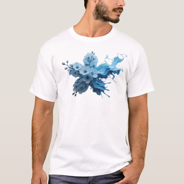 T-shirt TEE-shirt de mode FLEUR ABSTRAITE 37 (Devant)
