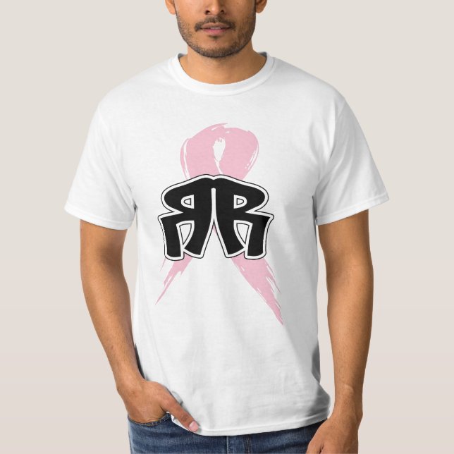 T-shirt Tee - shirt de mois de conscience de cancer du (Devant)