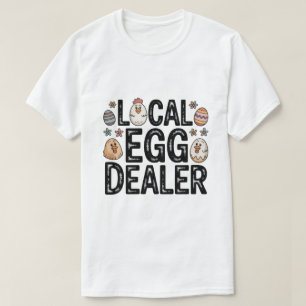 T-shirt Tee-shirt de négociant en œufs locaux