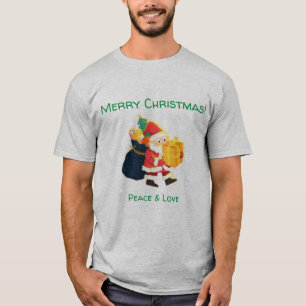 T-shirt Tee-shirt de Noël couleur grise - Élégant et sédui