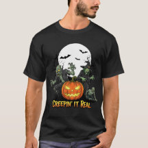 Tee-shirt de nuit d'Halloween amusant et effrayant