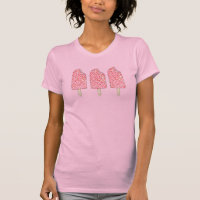 Tee - shirt de pâtisseries aux fraises
