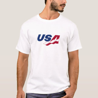 T-shirt Tee - shirt de racquetball des Etats-Unis