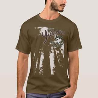 T-shirt Tee - shirt de séquoias de parc national de