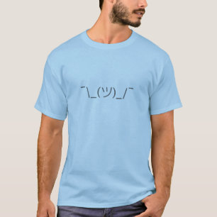 T-shirt tee - shirt de shruggie de smugshrug