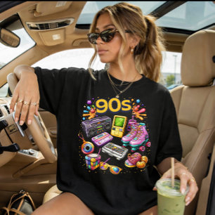 T-shirt Tee-shirt de style 90 retour aux années 1900