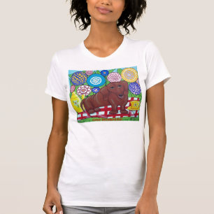 T-shirt Tee - shirt de teckel