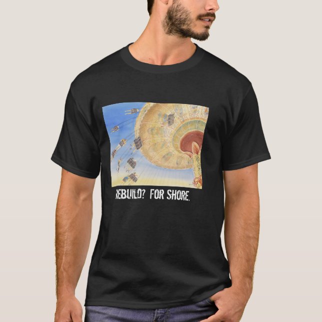 T-shirt tee - shirt de tour d'amusement (Devant)