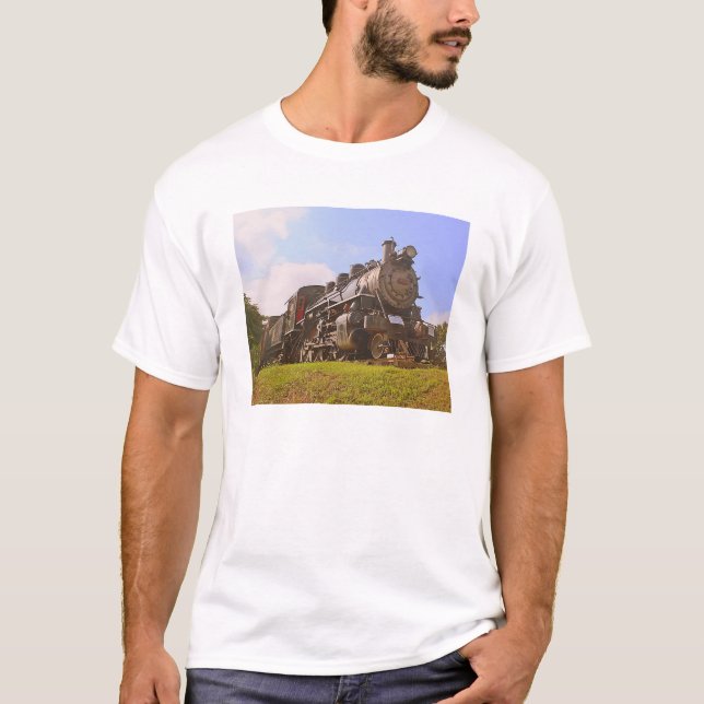 T-shirt Tee - shirt de train à vapeur (Devant)