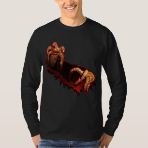 T-shirt Tee - shirt de vampires de zombi d'horreur de