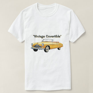 T-shirt Tee-shirt de voiture classique décapotable vintage
