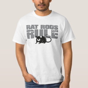 T-shirt Tee - shirt de voiture classique rétro Rat Rods