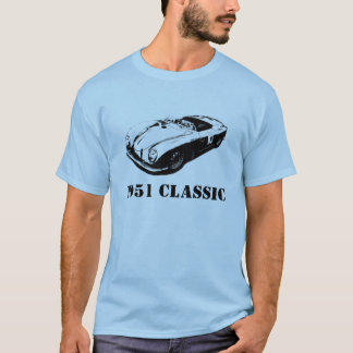 T-shirt tee - shirt de voitures de sport 1951