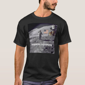 T-shirt Tee - shirt de walksalute de lune d'Apollo "de