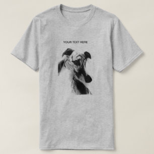 T-shirt Tee - shirt de whippet
