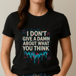 T-shirt Tee-shirt Déclaration Audacieuse ; Cadeau Amusant 