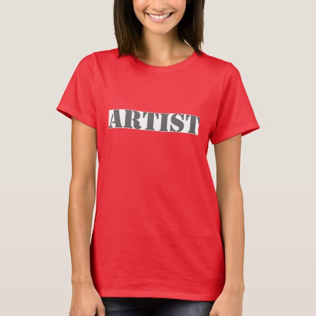 T-shirt TEE - SHIRT d'épuisement ARTIST (Devant)