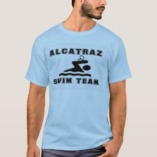 T-shirt Tee - shirt d'équipe de natation d'Alcatraz