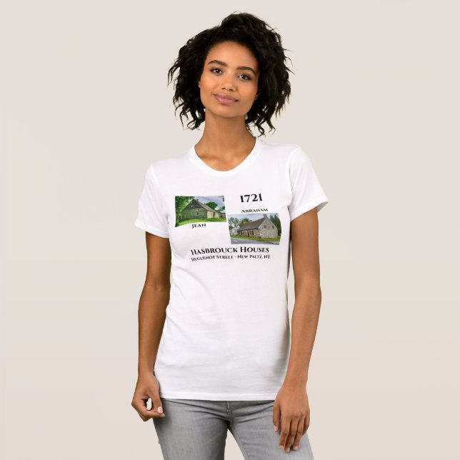 T-shirt Tee - shirt des maisons de Hasbrouck (Devant entier)