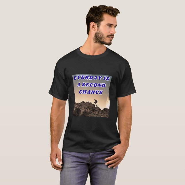T-shirt Tee-shirt d'escalade Everyday Second Chance (Devant entier)