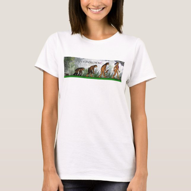 T-SHIRT TEE - SHIRT D'EVE-OLUTION (Devant)