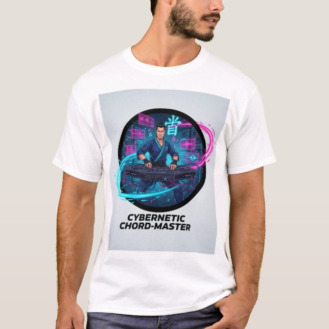T-shirt "Tee-shirt Digital Dojo DJ" (Devant)
