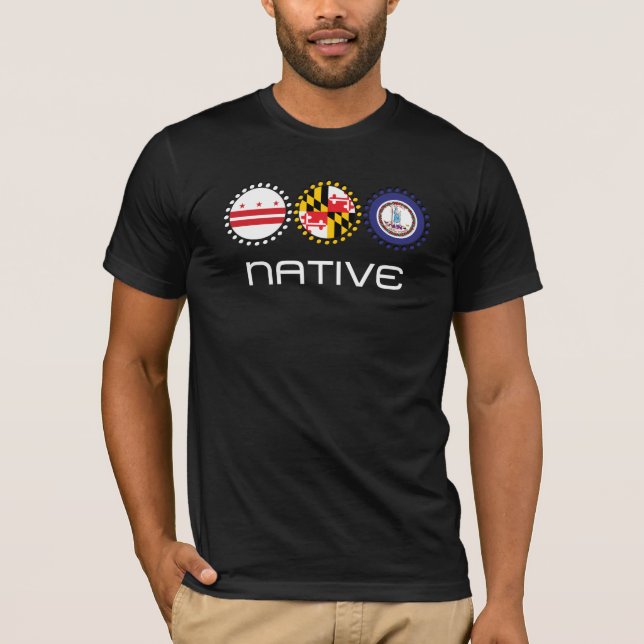 T-shirt Tee - shirt d'indigène de DMV (Devant)