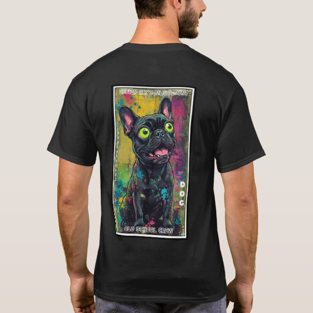 T-shirt tee shirt dog (Dos)