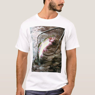 T-shirt tee - shirt d'or de truite