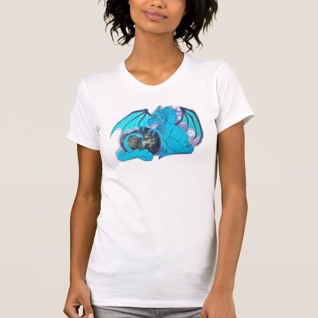 T-shirt Tee - shirt Dragon Dreams (Devant)
