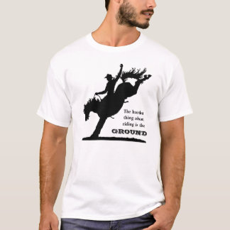 T-shirt Tee - shirt drôle mais véritable d'équitation de