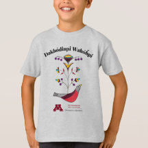 Tee-shirt du nid de langue dakota pour enfant