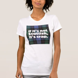 T-shirt Tee - shirt écossais