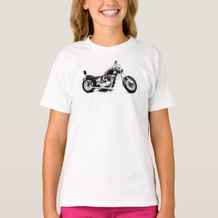 T-shirt Tee - shirt fait sur commande de moto
