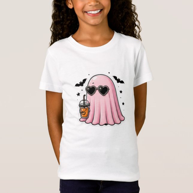 T-Shirt Tee-shirt fantôme Kawaii (Devant)