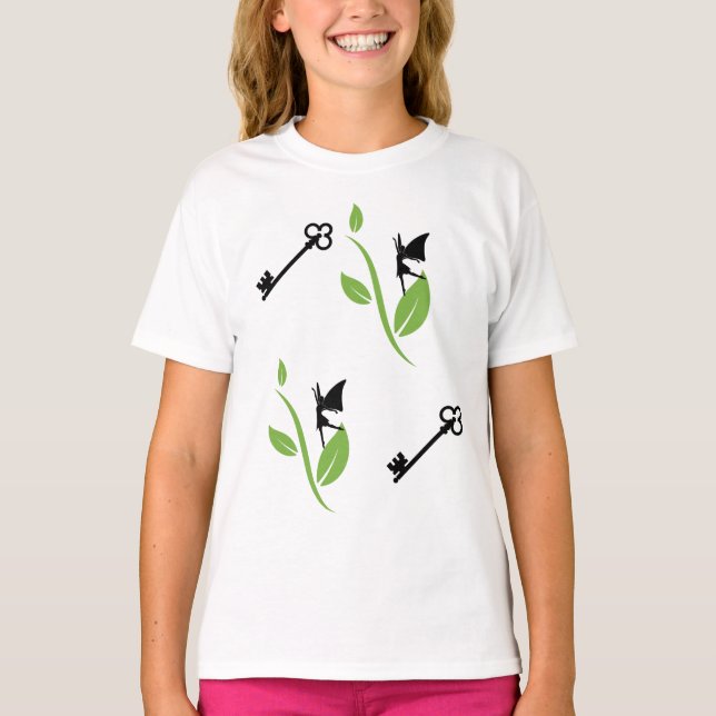 T-shirt Tee - shirt féé clés (Devant)