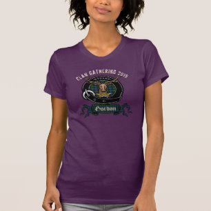 T-shirt Tee-shirt féminin personnalisées Gordon Clan Badge