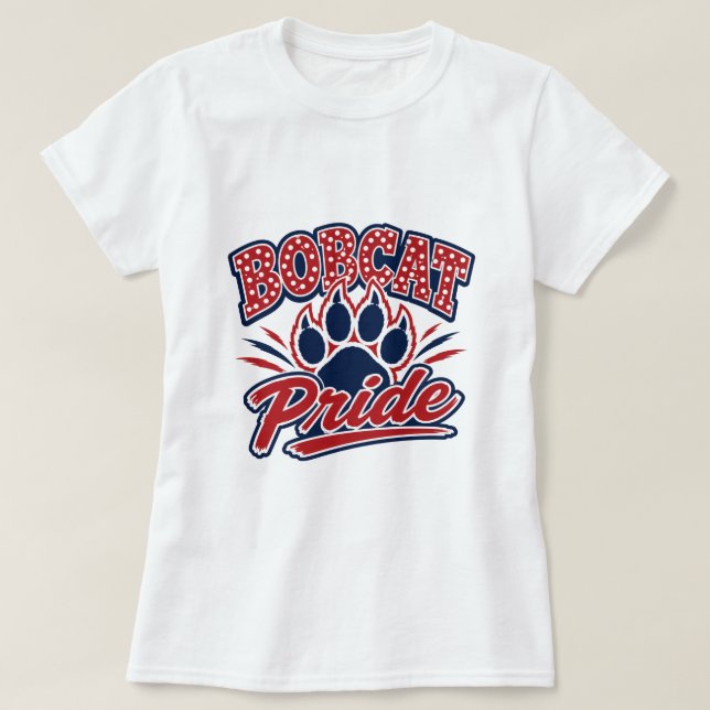 T-shirt Tee-shirt Fierté Bobcat (Design devant)