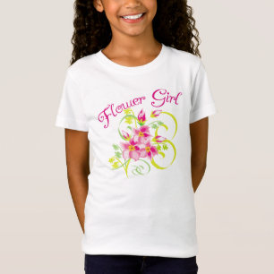 T-Shirt Tee - shirt Flowergirl Paradise
