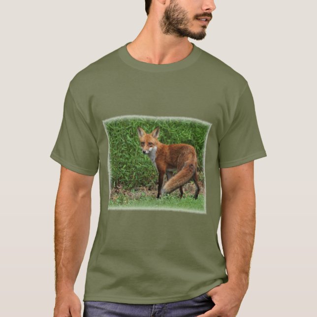 T-shirt Tee - shirt Fox (Devant)