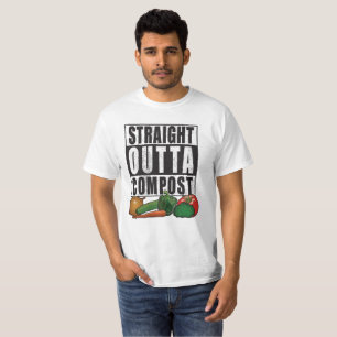 T-shirt Tee - shirt Funny Gardening de Straita Outta Compo