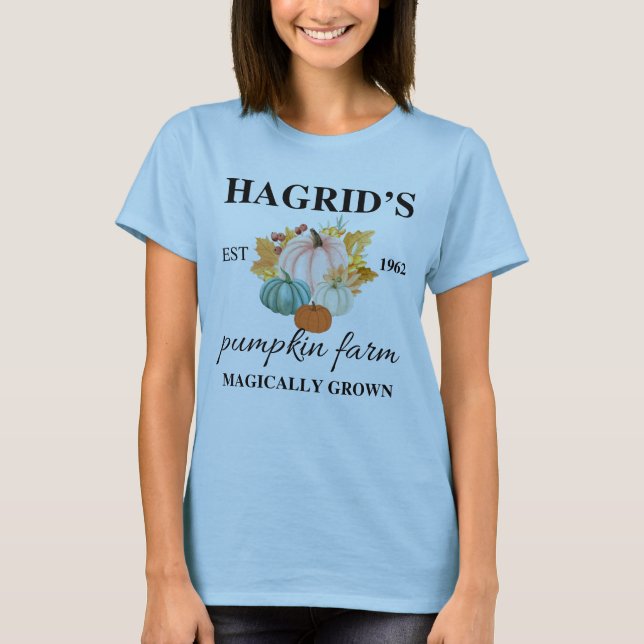 T-shirt Tee-shirt graphique Citrouille confortable (Devant)