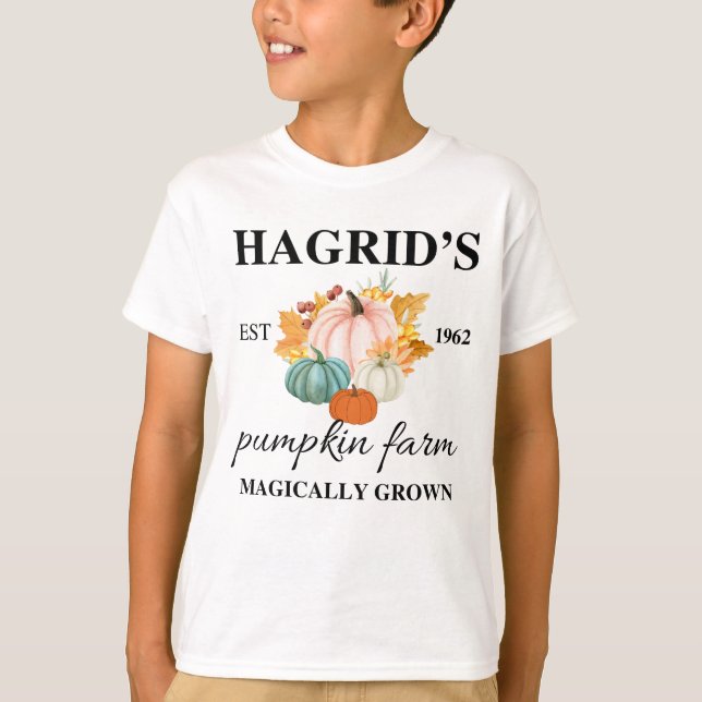 T-shirt Tee-shirt graphique Citrouille confortable (Devant)
