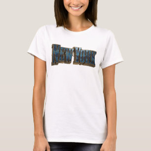 T-shirt Tee-shirt graphique Dynamic Navy NEW YORK