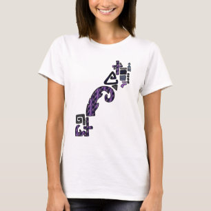 T-shirt Tee-shirt graphique géométrique asymétrique Lightn
