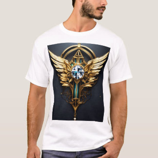 T-shirt Tee-shirt graphique Majestic Eagle Libérez votre e
