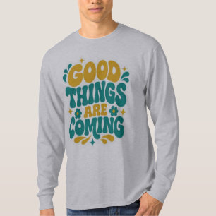 T-shirt Tee-shirt graphique rétro groovy « De bonnes chose